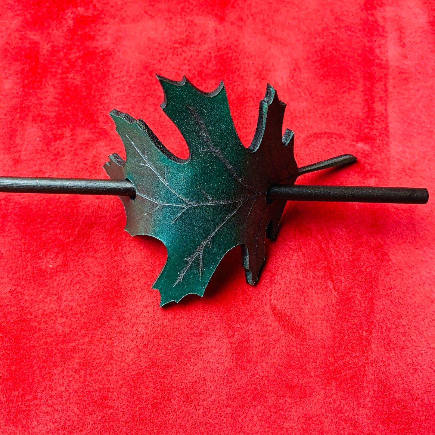 Oak Leaf Barrette