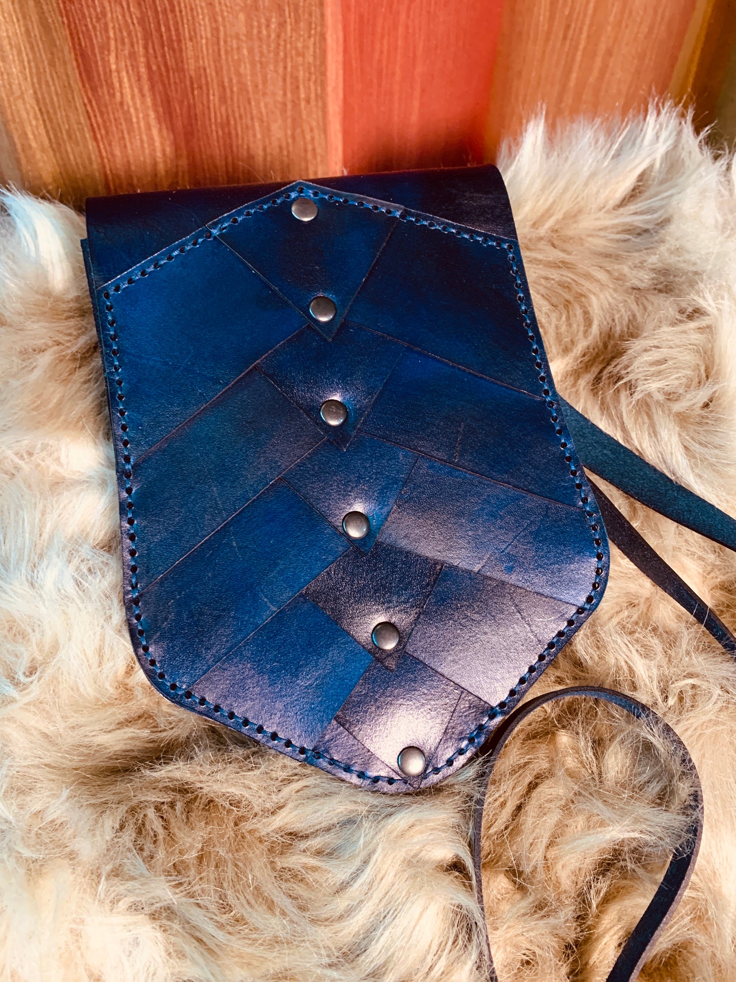 Ragnar Cross Body Bag in Royal Blue