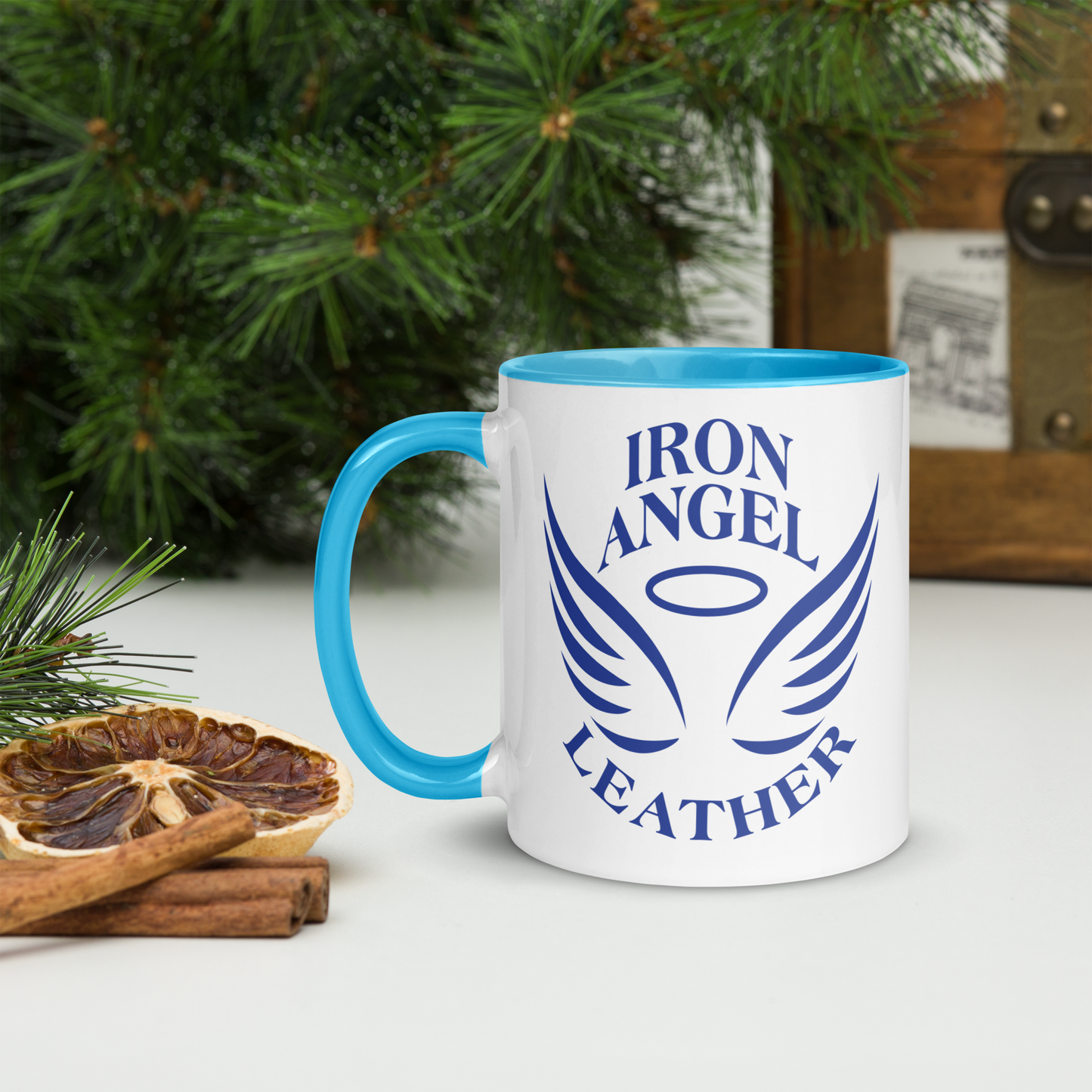 Mug with Light Blue Inside