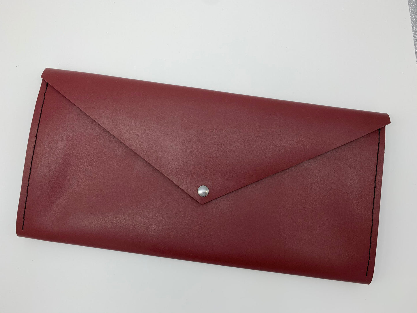Burgundy Clutch