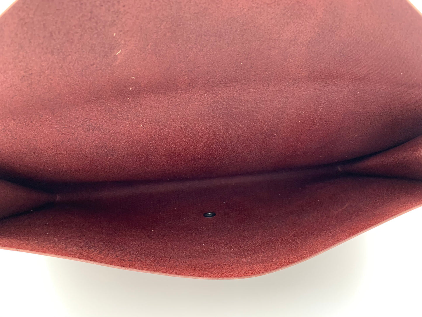 Burgundy Clutch