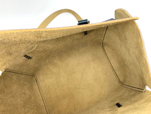 Blue Square Bag with Flap Enclosure