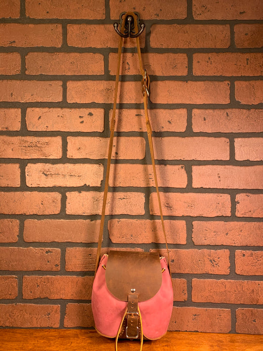 Rose Catawampus Small Ladies Leather Purse