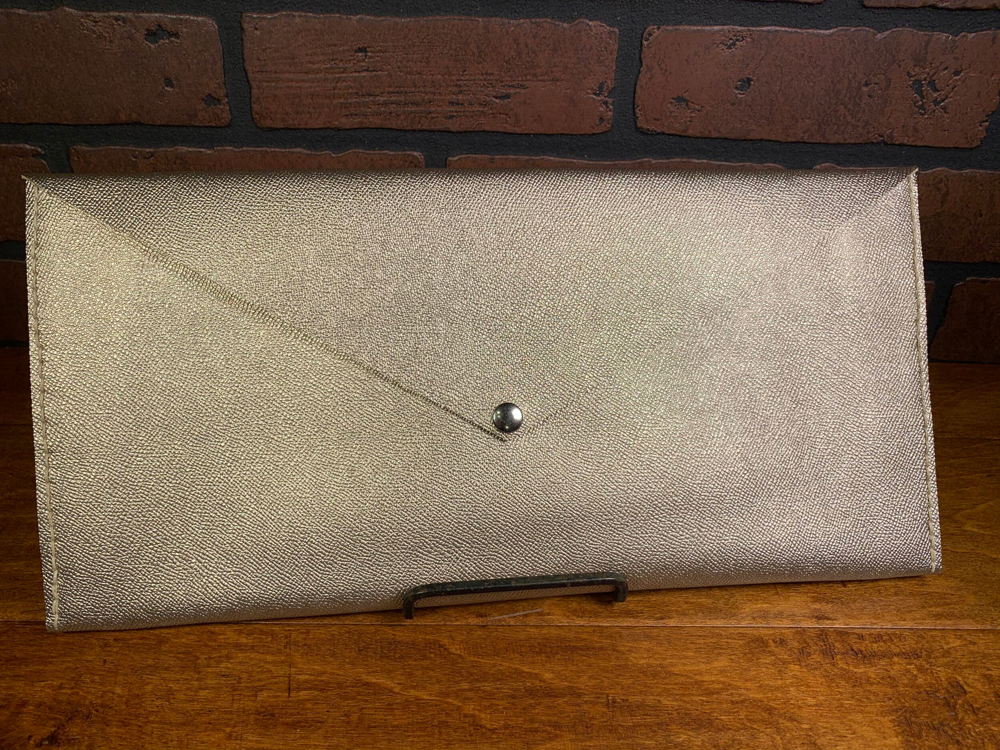Metallic Textured Clutch