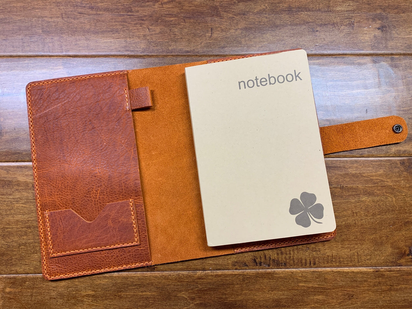 Aztec Brick Bison Leather Journal