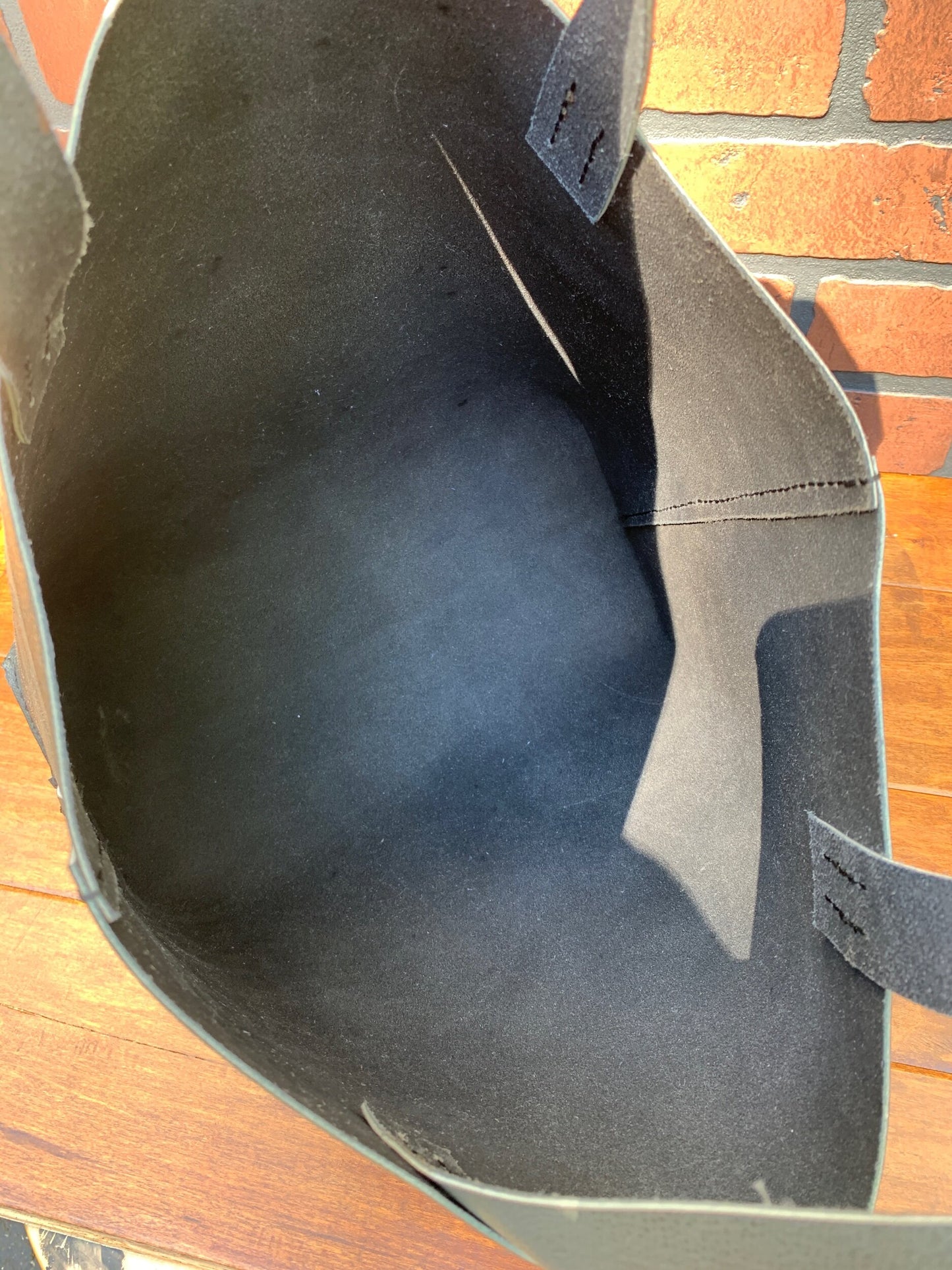 Green Smoke Textured Large Tote Bag