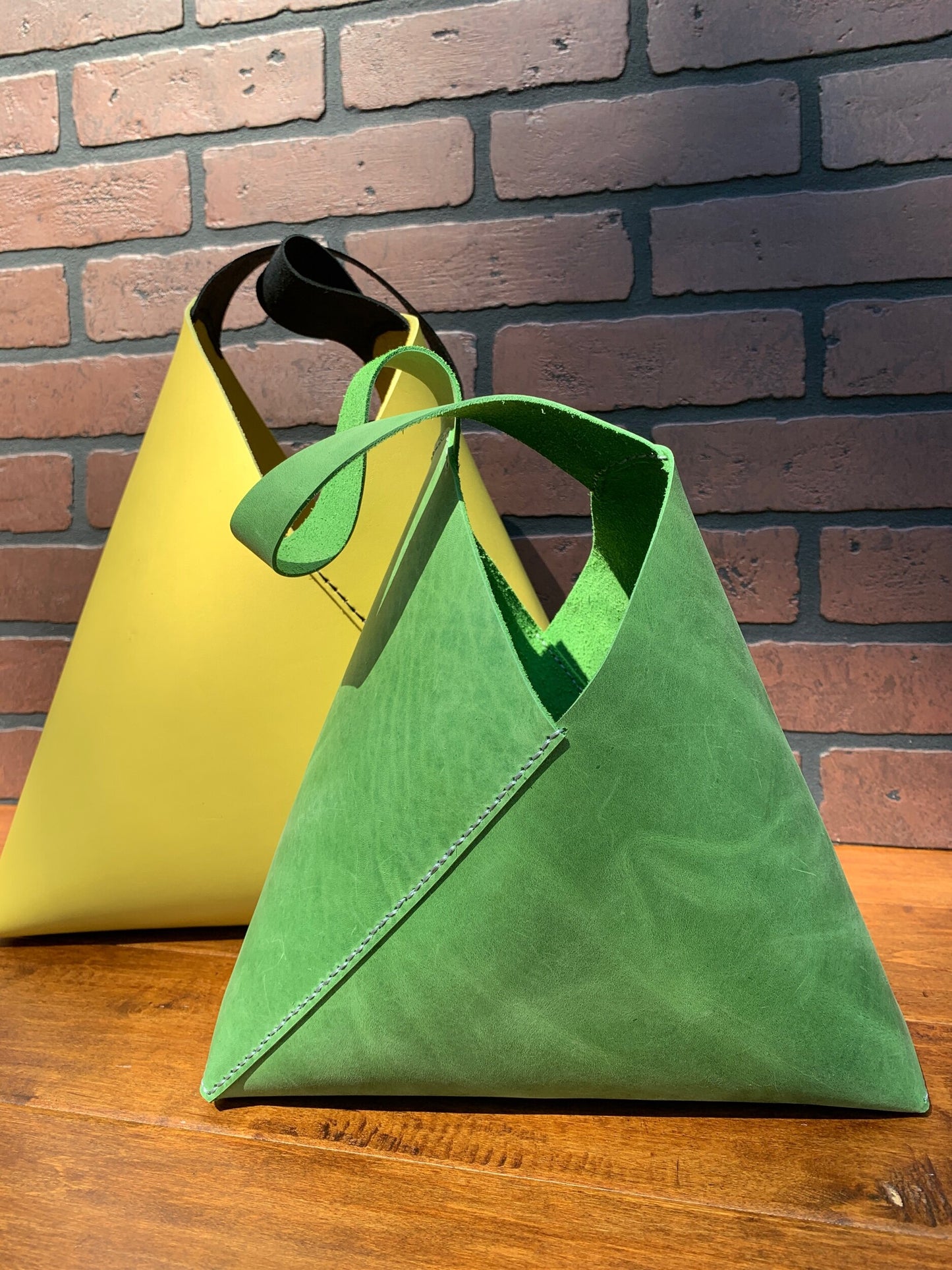 Lime Green Juliette Tote Bag