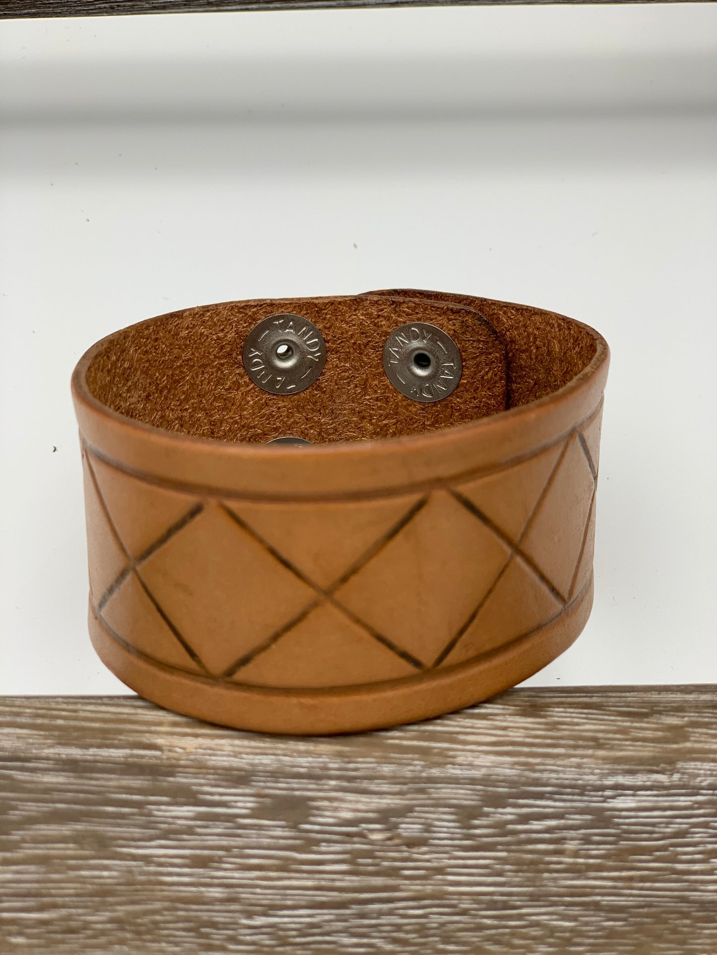 Simple Weave Design Cuff Bracelet