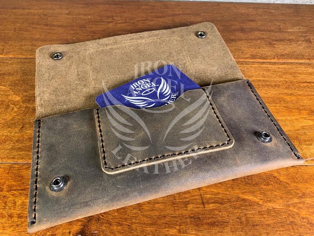 Blackjack II Crazyhorse Oil Tanned Long Wallet