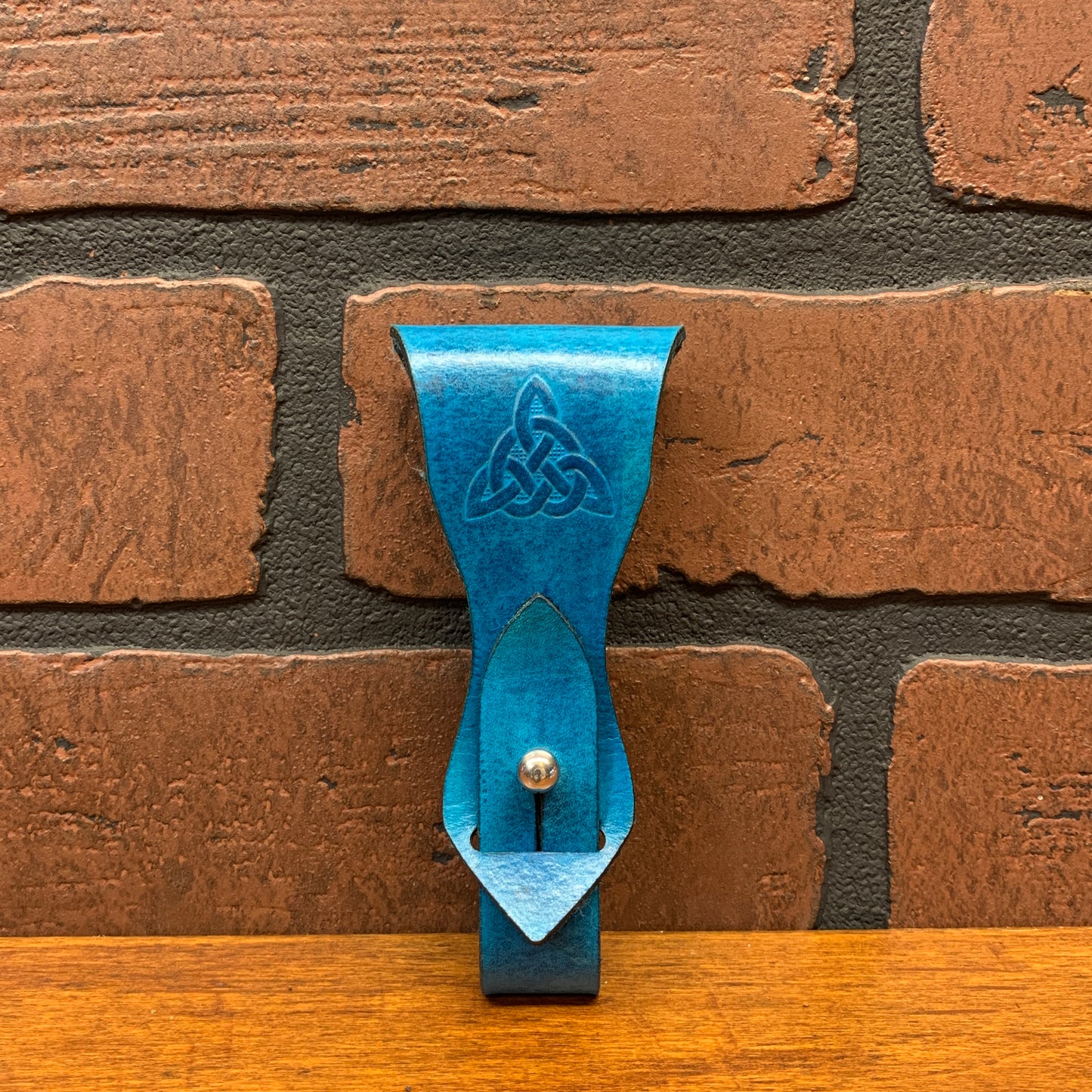 Tankard Button Belt Hanger Teal