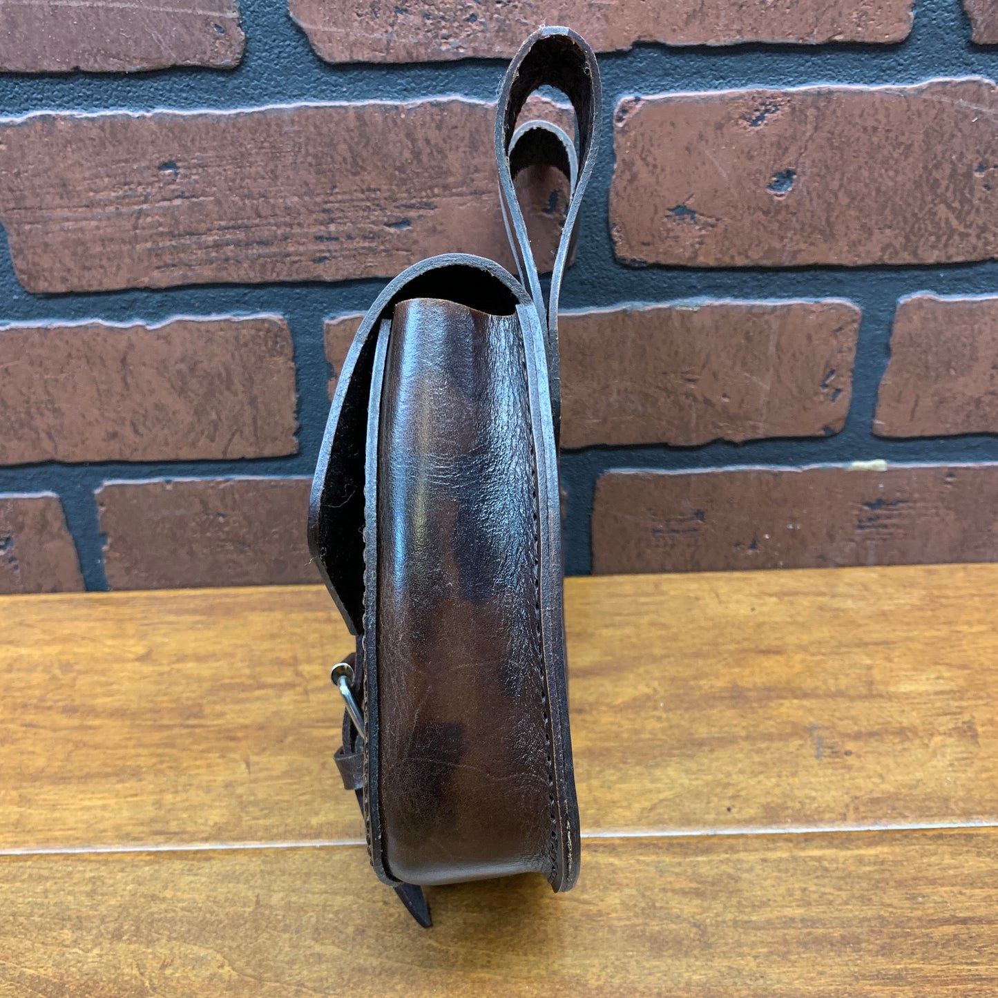 William Belt Bag in Medium Brown Leather