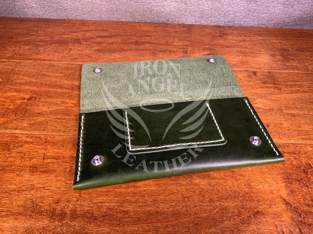 Kelly Green Oxford XCEL Long Wallet