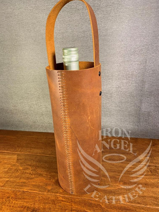 Texas Tan Shipyard Wine Bag