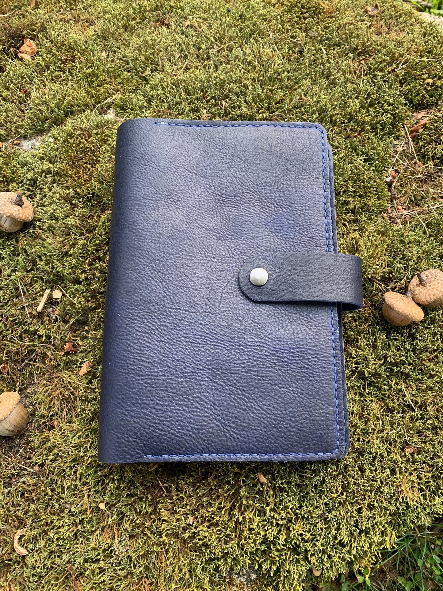Blueberry Bison Leather Journal