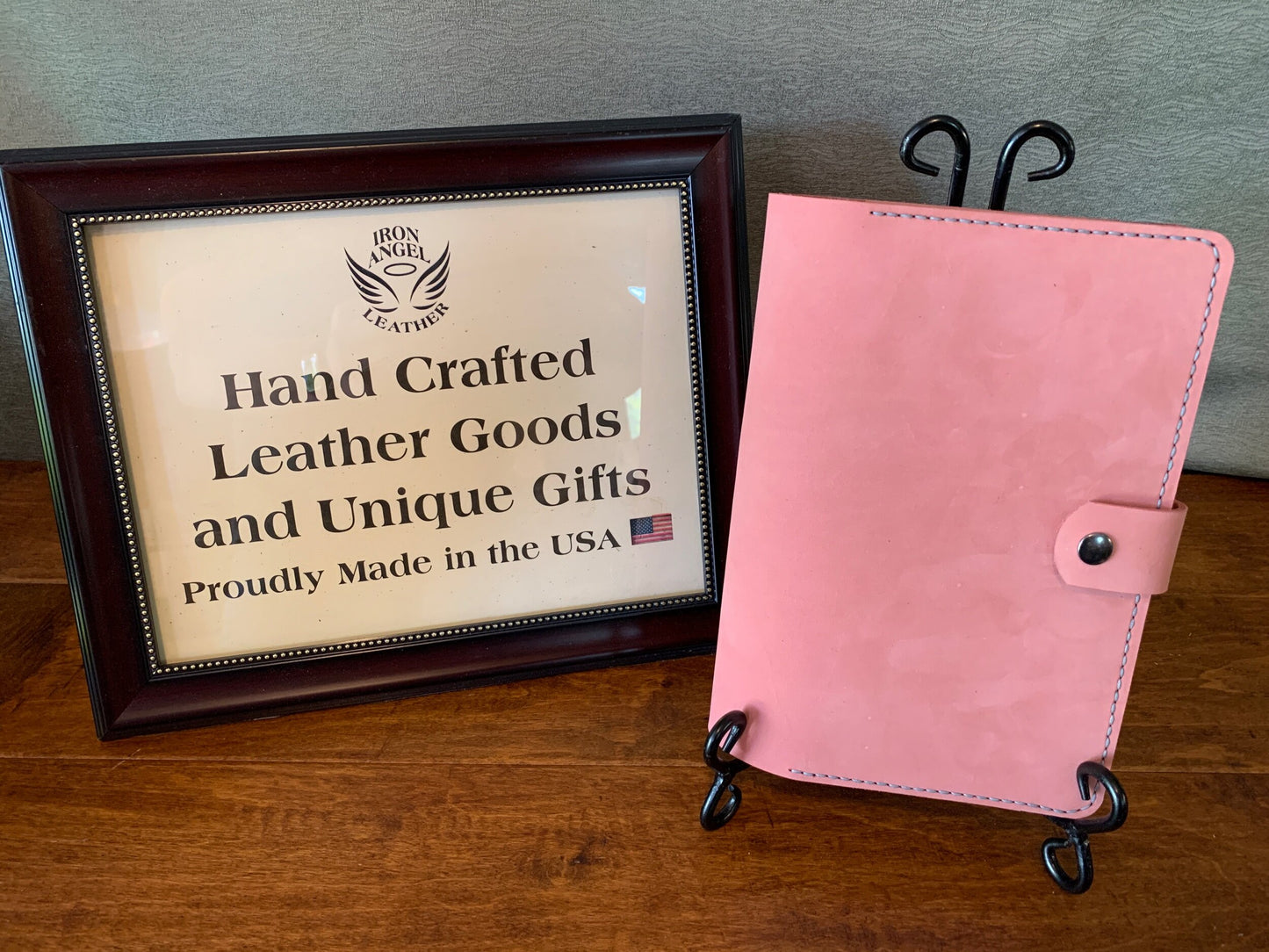 Pink Dakota Leather Journal