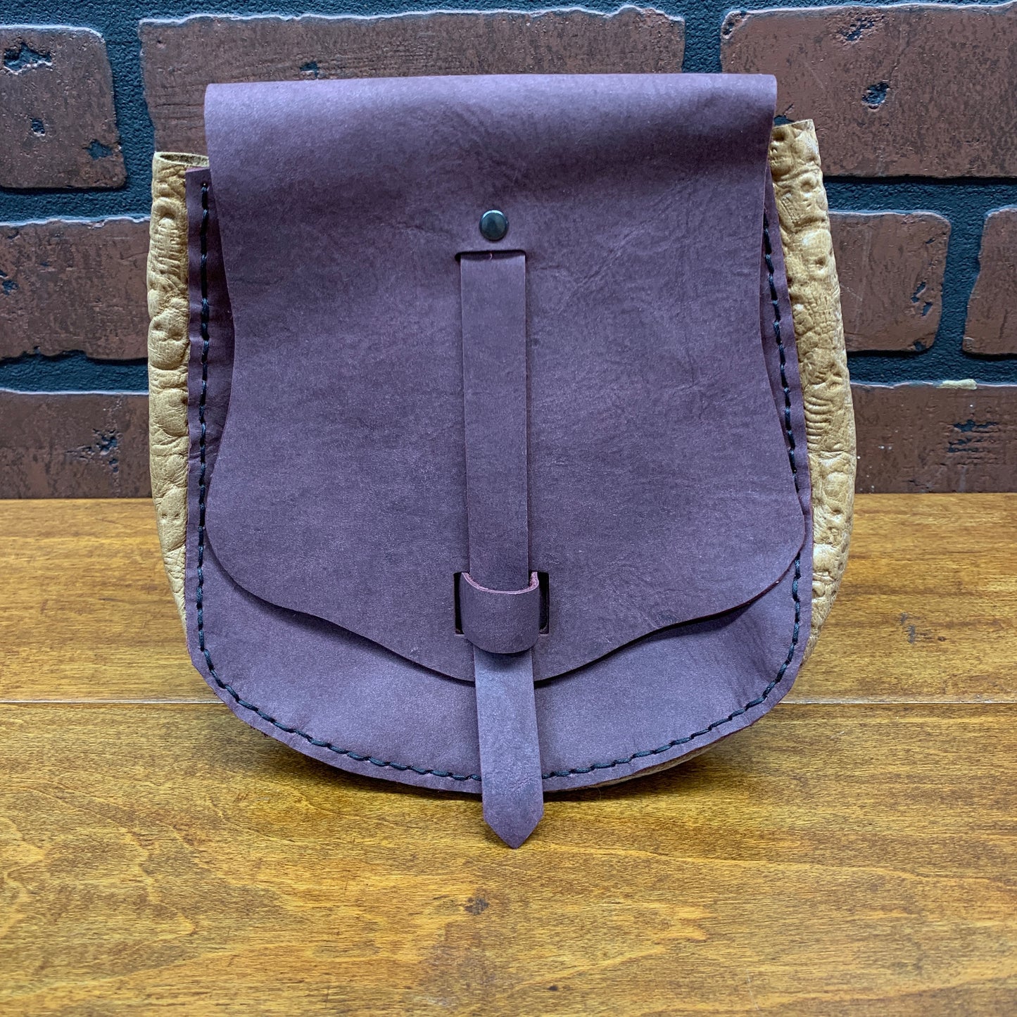Randi Belt Bag Purple Haze with Tan